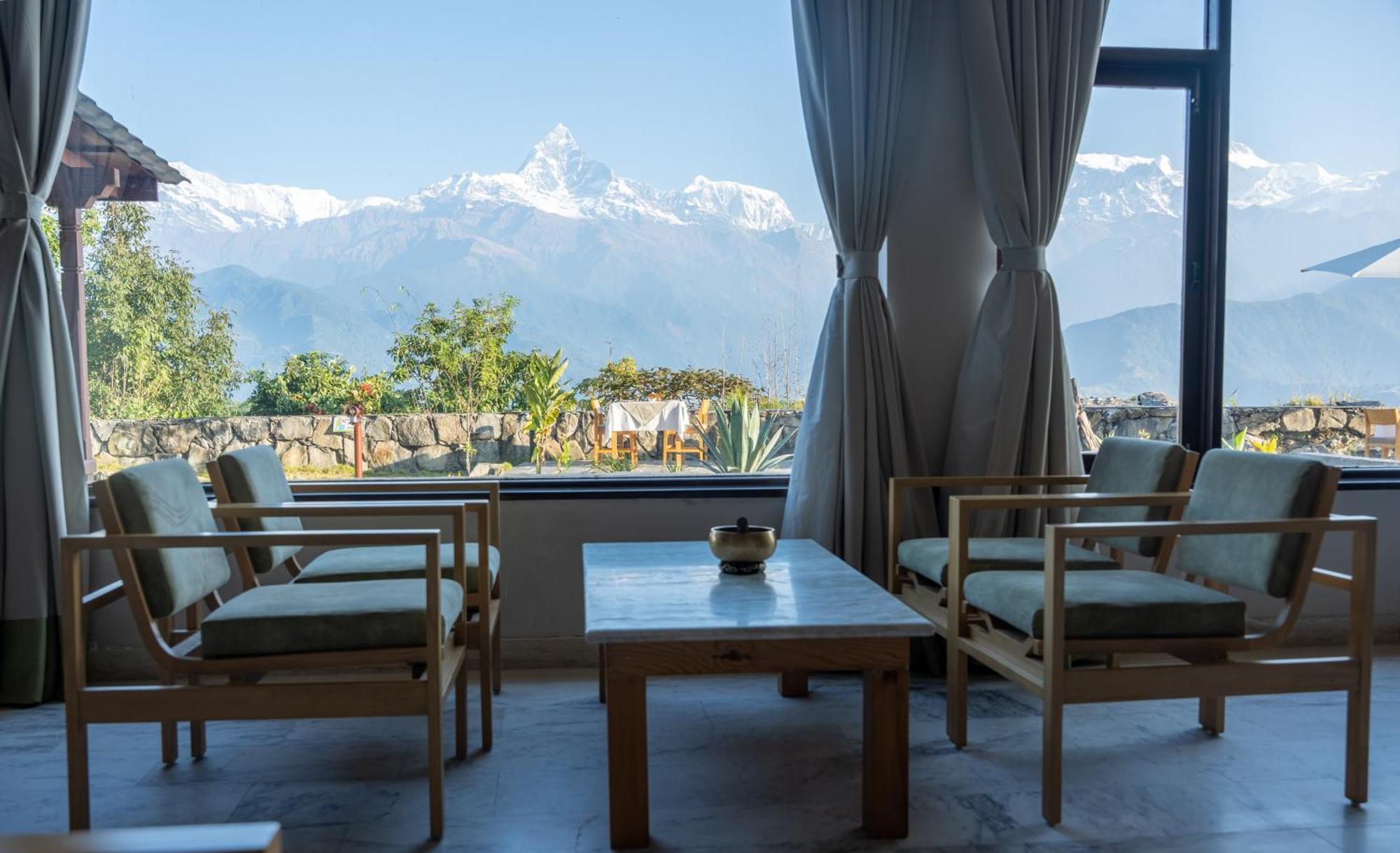 Hotel Annapurna View Sarangkot Pokhara Dış mekan fotoğraf