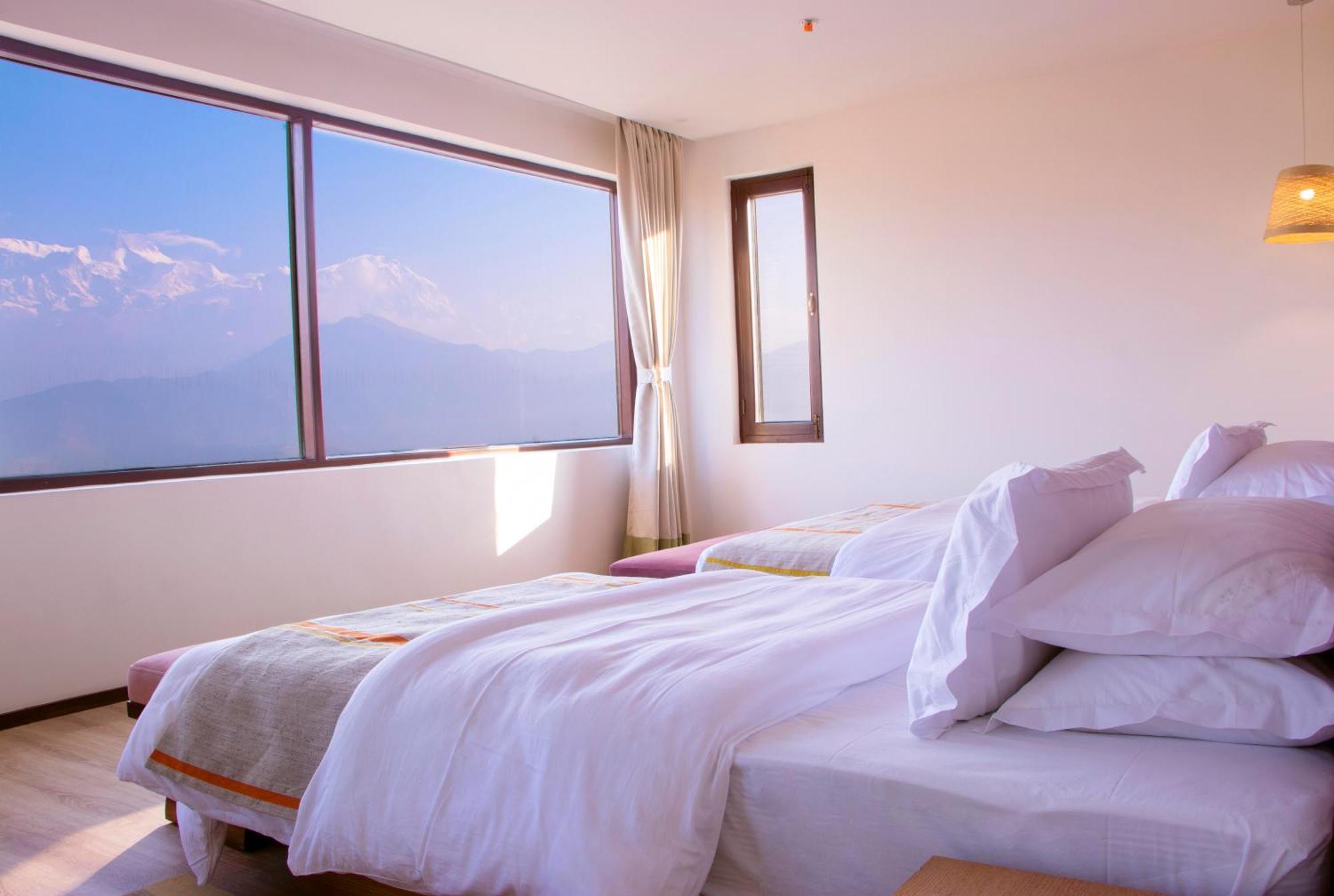 Hotel Annapurna View Sarangkot Pokhara Dış mekan fotoğraf