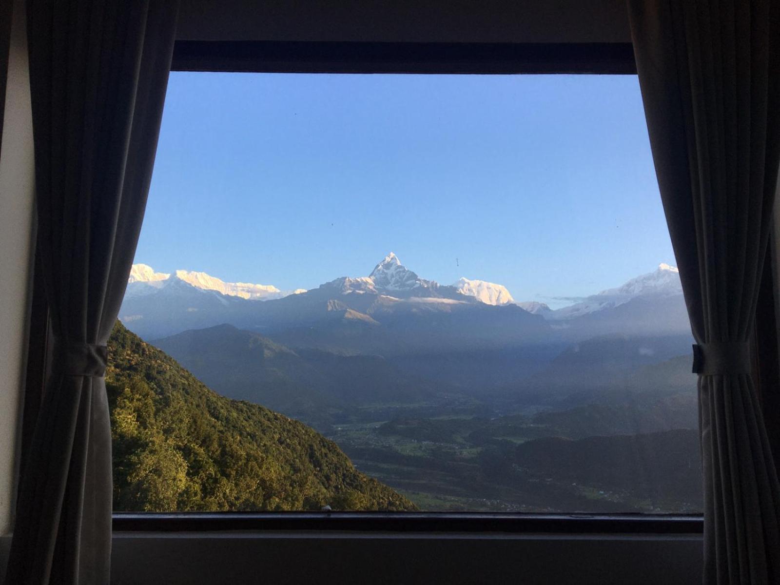 Hotel Annapurna View Sarangkot Pokhara Dış mekan fotoğraf