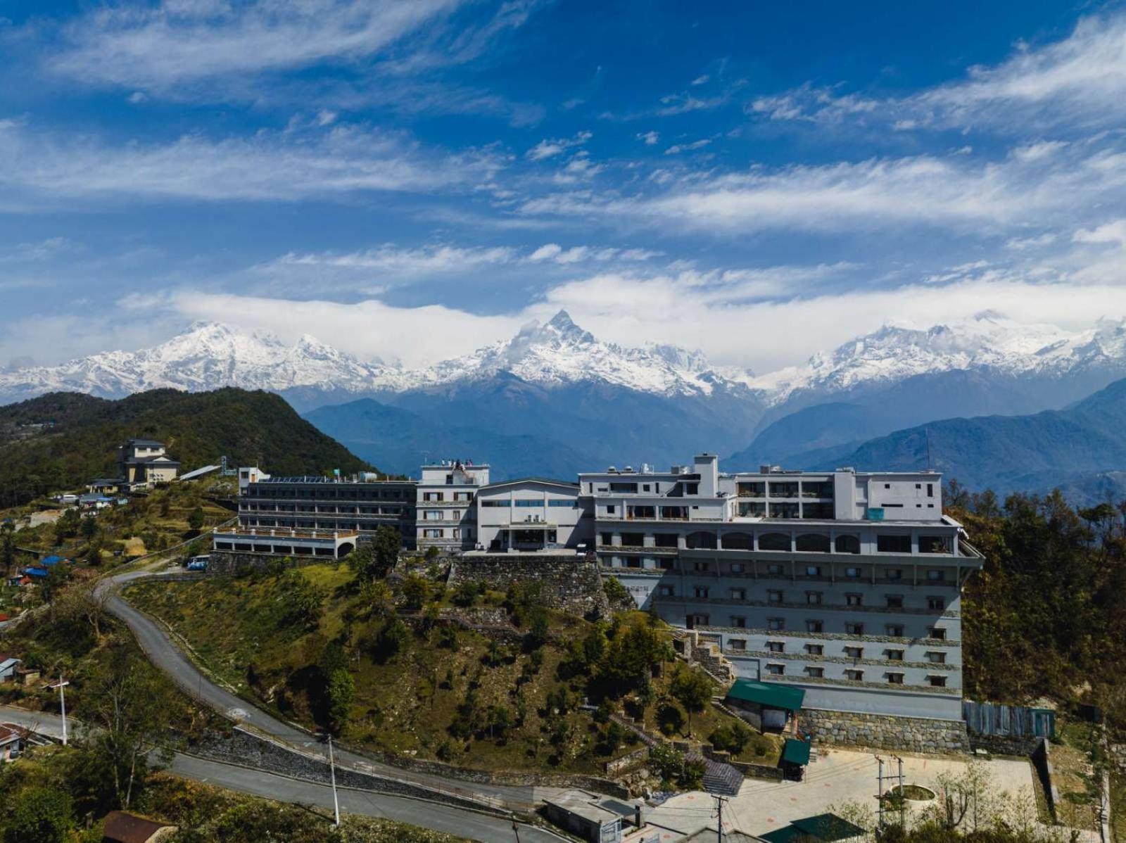 Hotel Annapurna View Sarangkot Pokhara Dış mekan fotoğraf